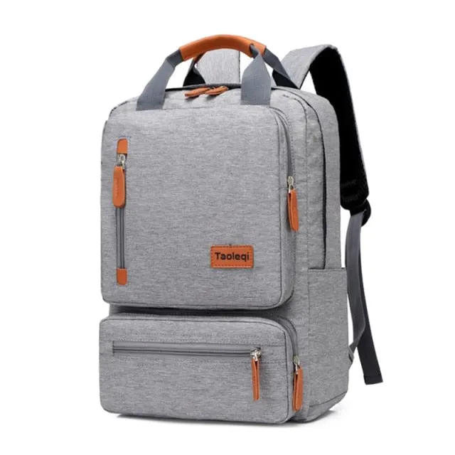 2022 Casual Business Men Waterproof 15 inch Laptop Anti-theft Travel Backpack