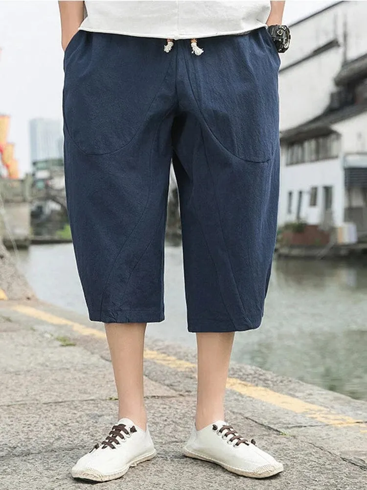 3/4 SHORTS CASUAL TROUSERS