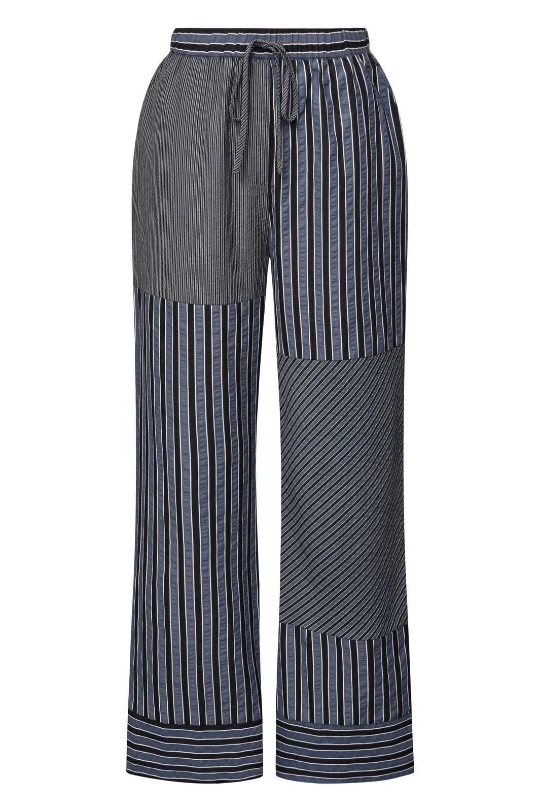 A-View - Mckenna Pants - 112 Blue/White Stribe