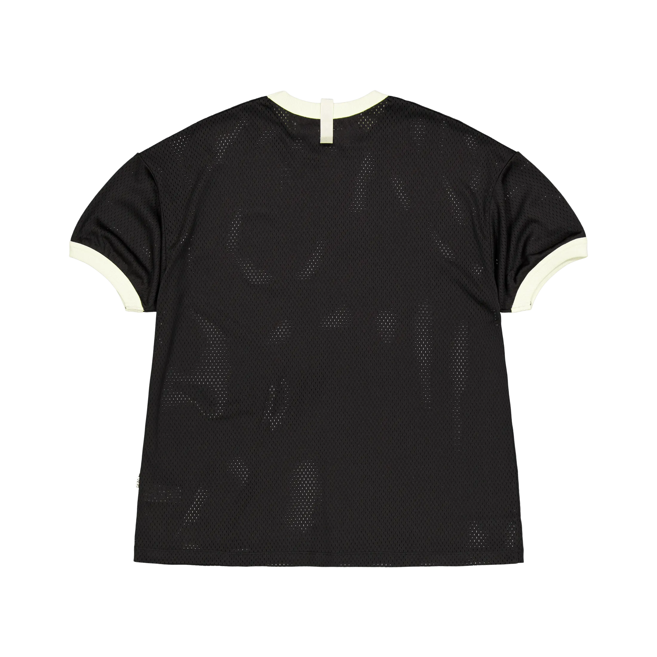 Abc. 123 Mesh Ringer T-shirt Black