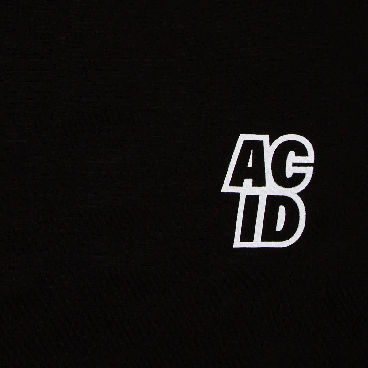 Acid Sport Back Print - Tshirt - Black