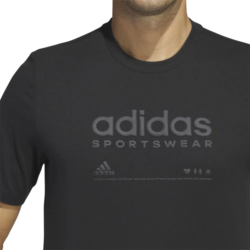 adidas Lounge Graphic Men's Tee