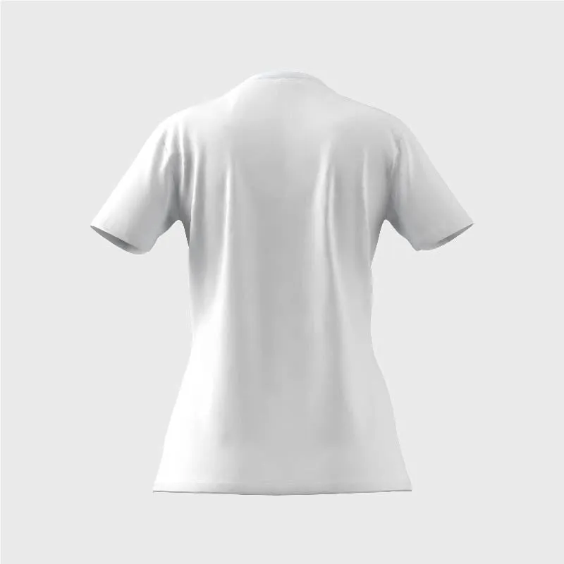 Adidas Womens Badge Of Sport T-shirt White/Black _ 169433 _ White