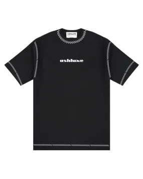 Ashluxe Threaded T-shirt - Black