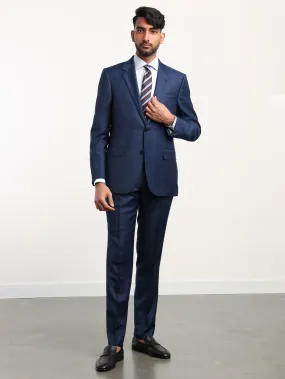 Avio Blue Check Trofeo™ Wool Suit