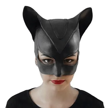 Batgirl / Cat women Latex Mask