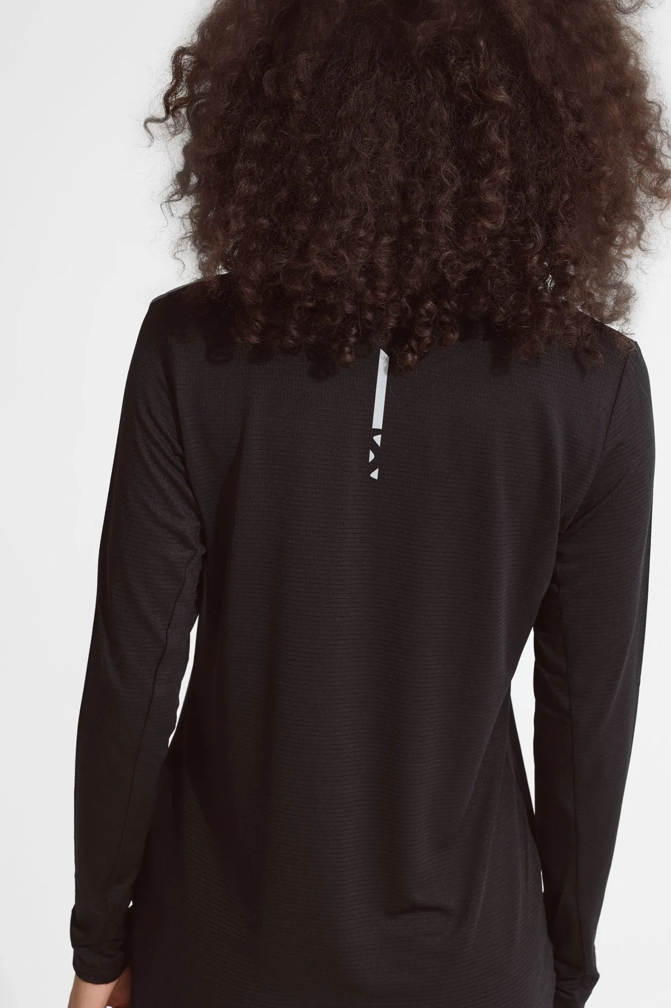 Black Basic Women Long Sleeve