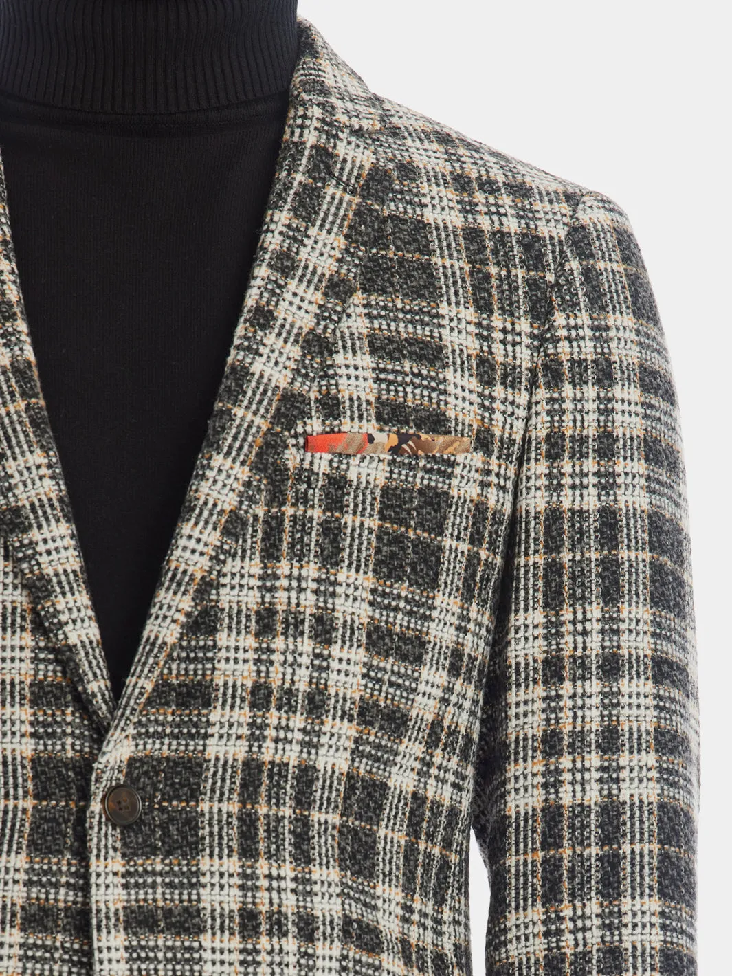 Boucle Slim Dover Notch Jacket