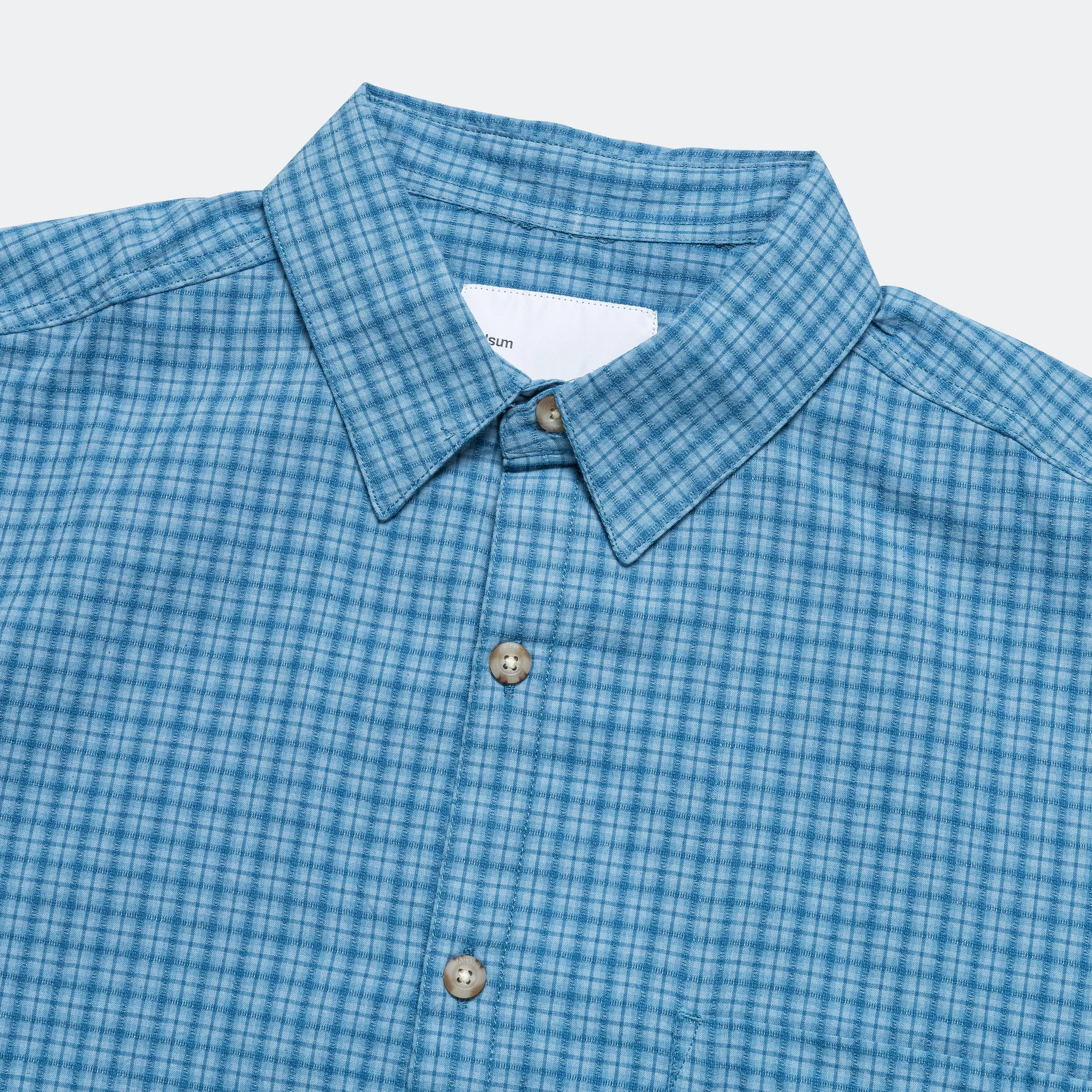 Breezer Shirt - Blue Dobby