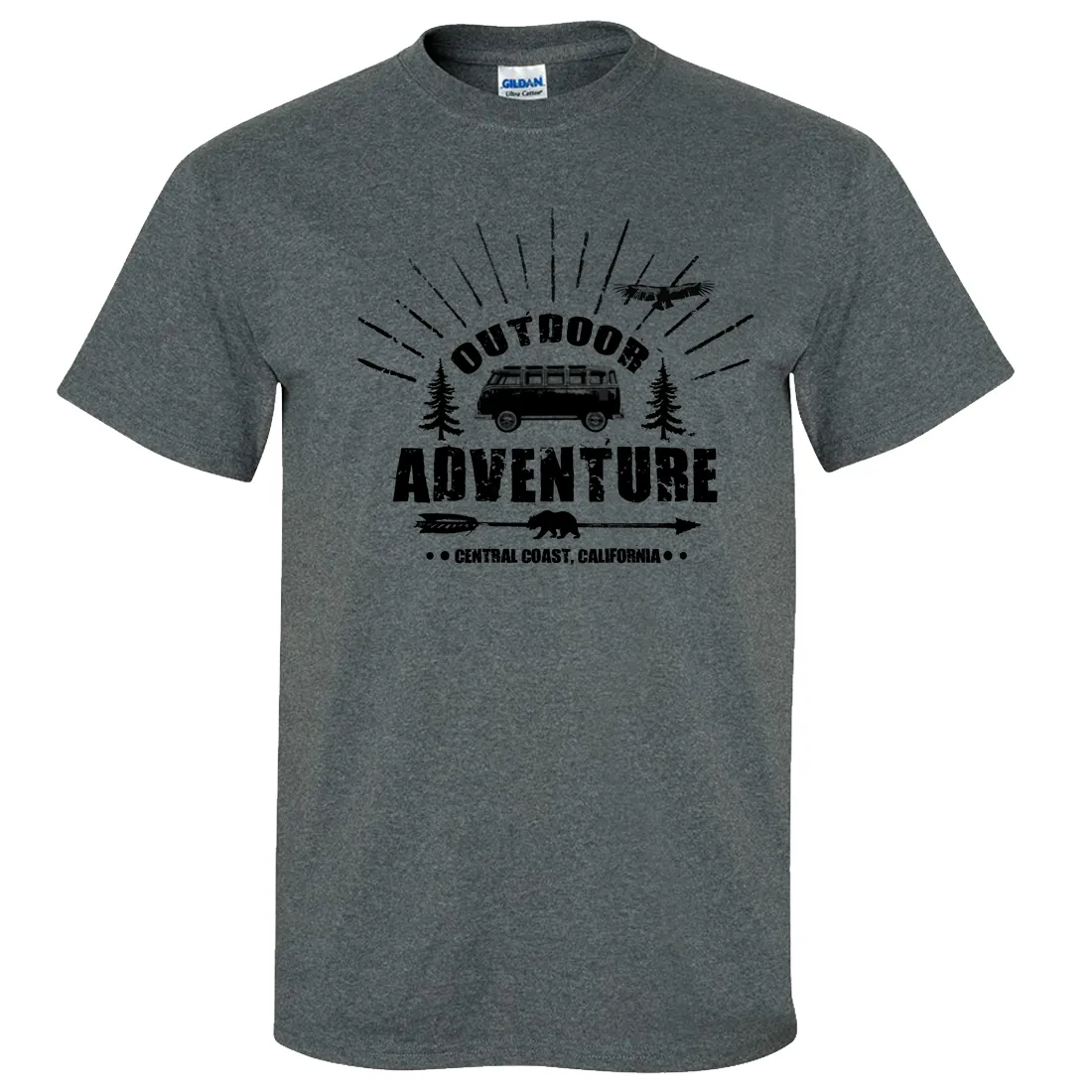 California Outdoor Adventure Asst Colors T-shirt/tee