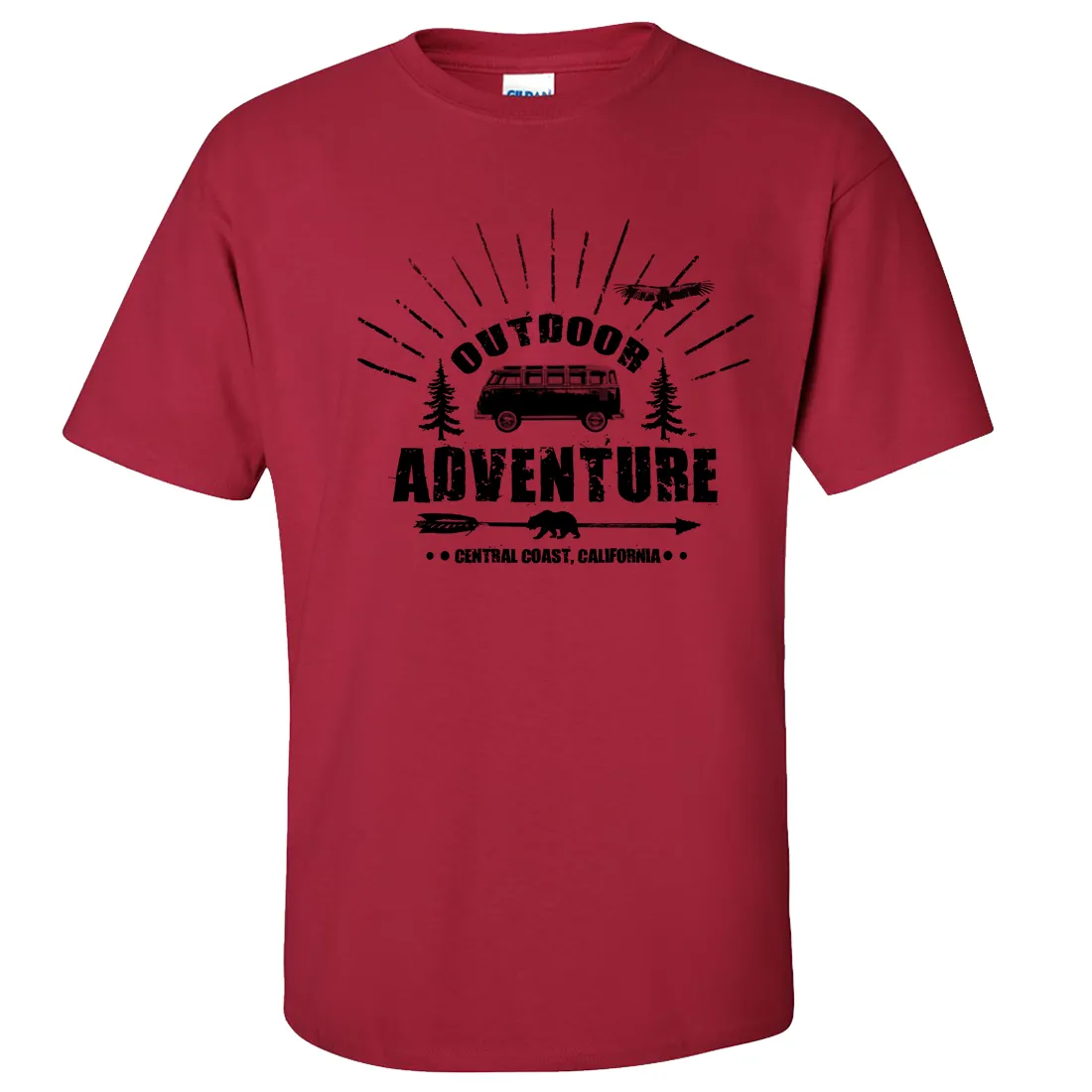 California Outdoor Adventure Asst Colors T-shirt/tee