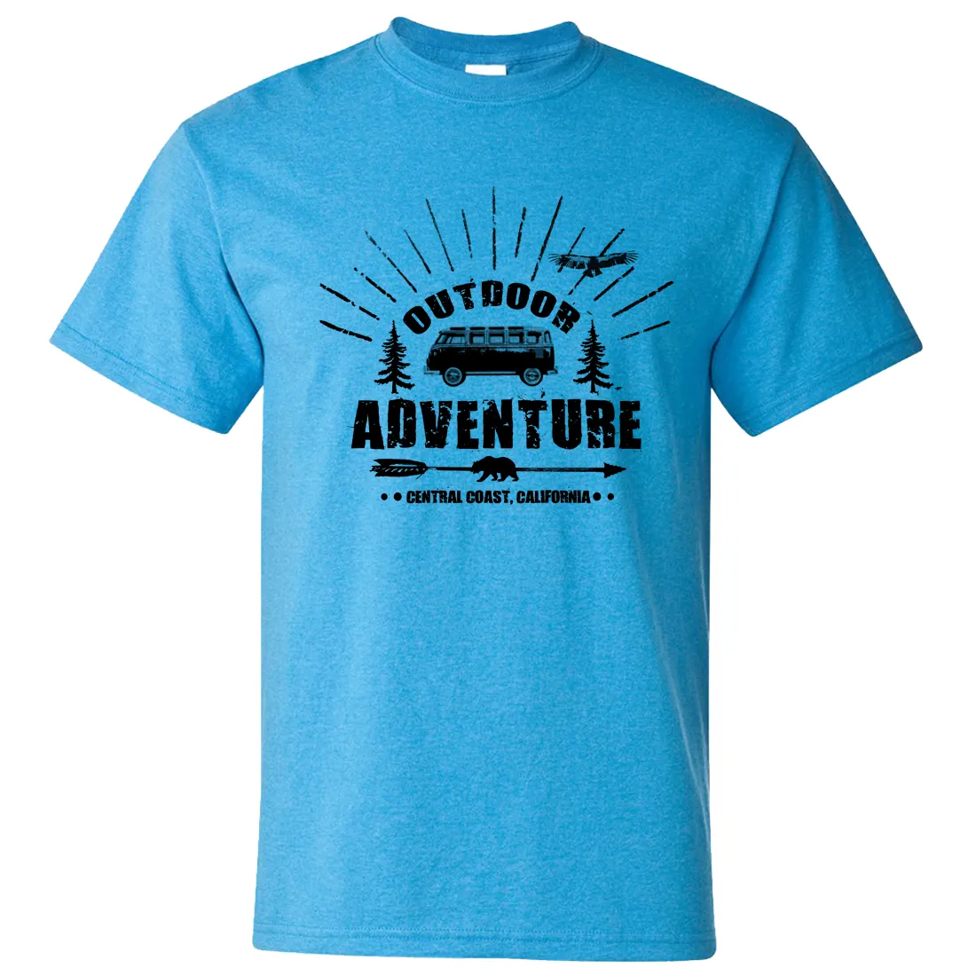 California Outdoor Adventure Asst Colors T-shirt/tee