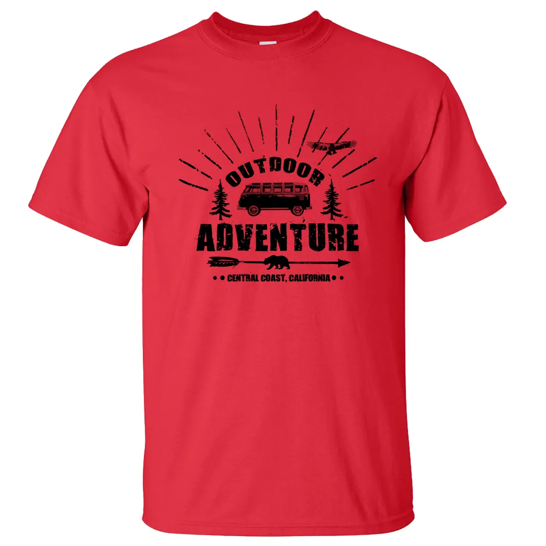 California Outdoor Adventure Asst Colors T-shirt/tee