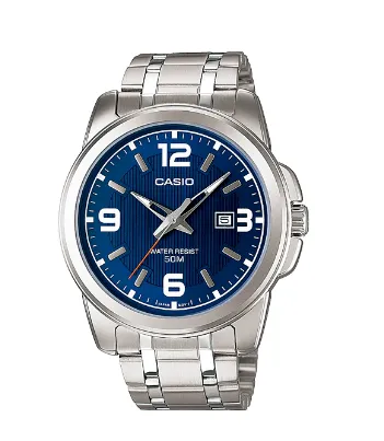 Casio - MTP-1314D-2AVDF - Stainless Steel Wrist Watch for men