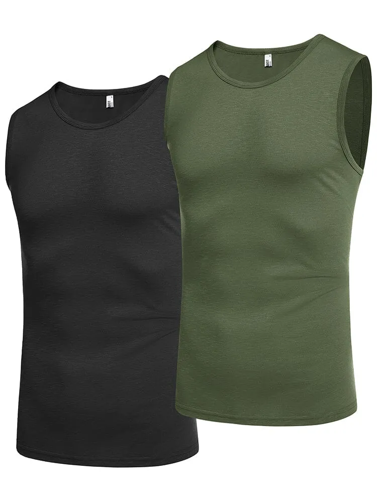 Casual Soft 2-Pack Gym Tank Top (US Only)