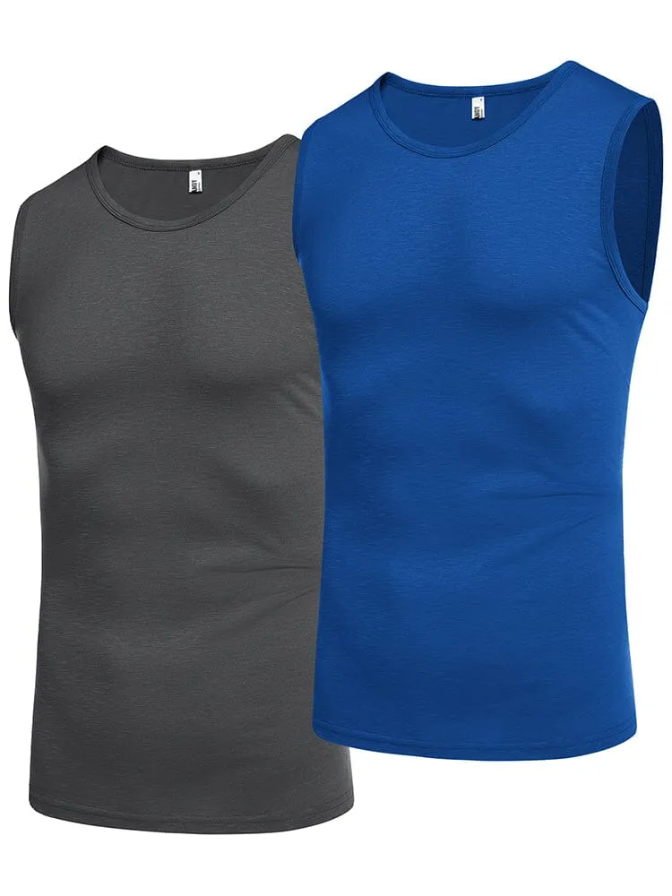 Casual Soft 2-Pack Gym Tank Top (US Only)