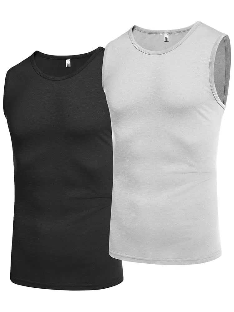 Casual Soft 2-Pack Gym Tank Top (US Only)