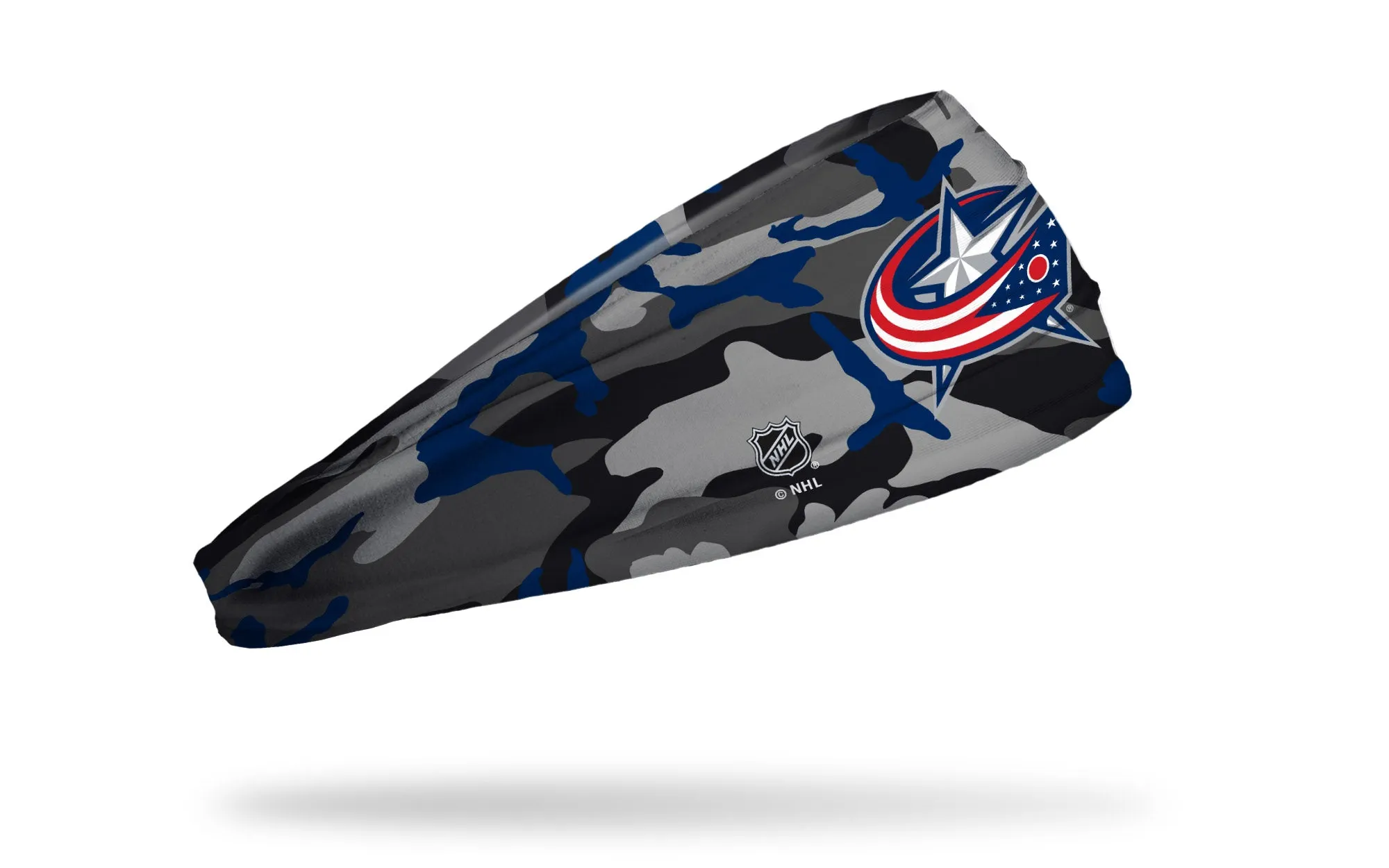 Columbus Blue Jackets: Camo Pop Headband