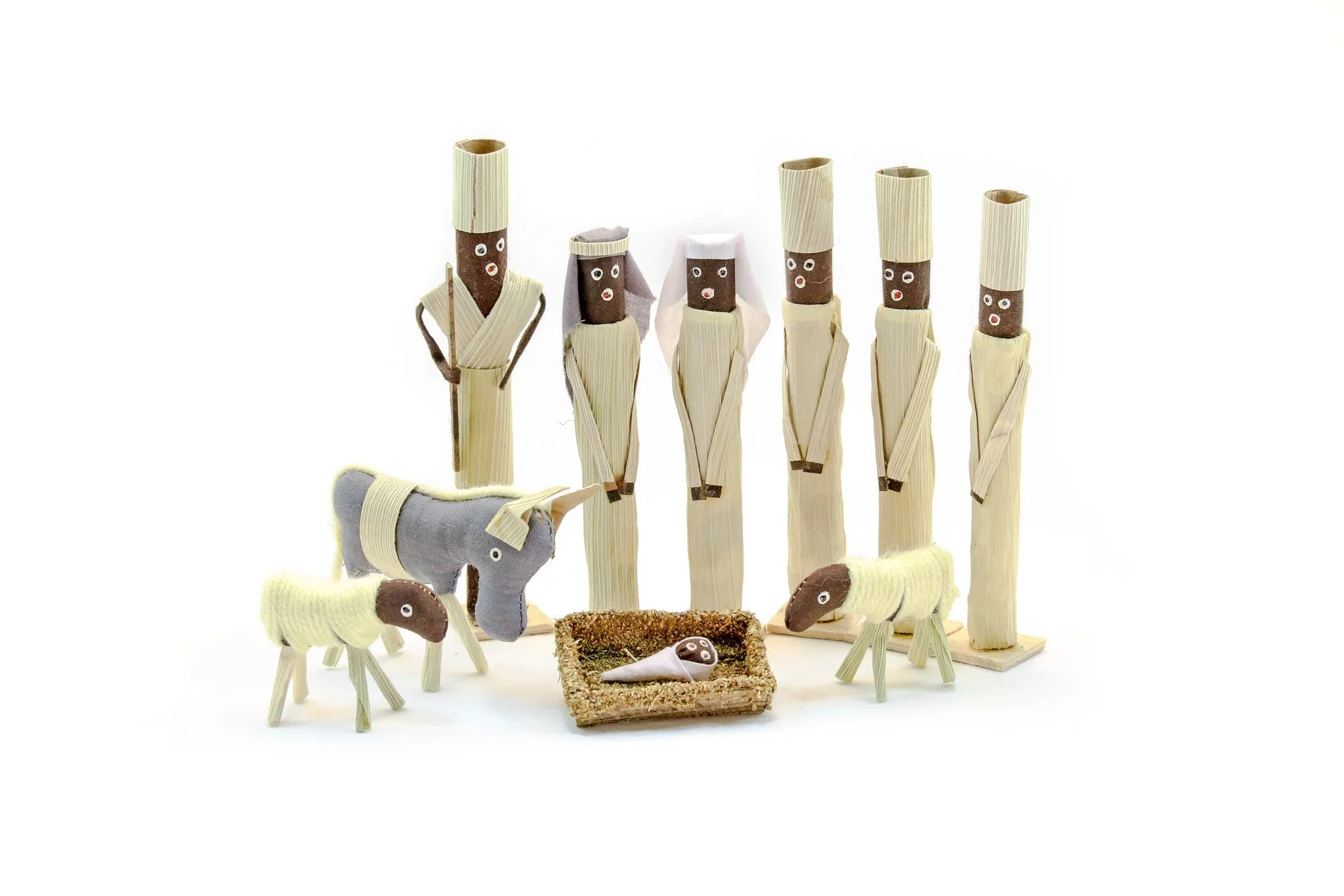 Corn Husk Nativity