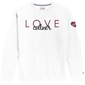 Culver Love Heritage Classic Crew - White