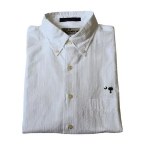 Daniel Island Palmetto Short Sleeve Seersucker Sport Shirt