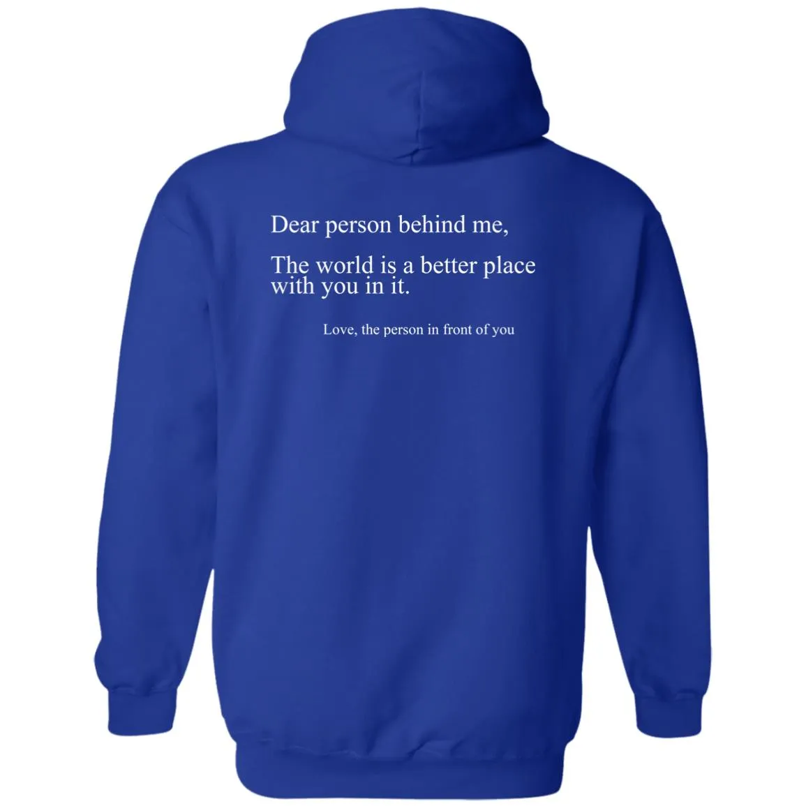 Dear Person Behind Me RN Pullover Hoodie