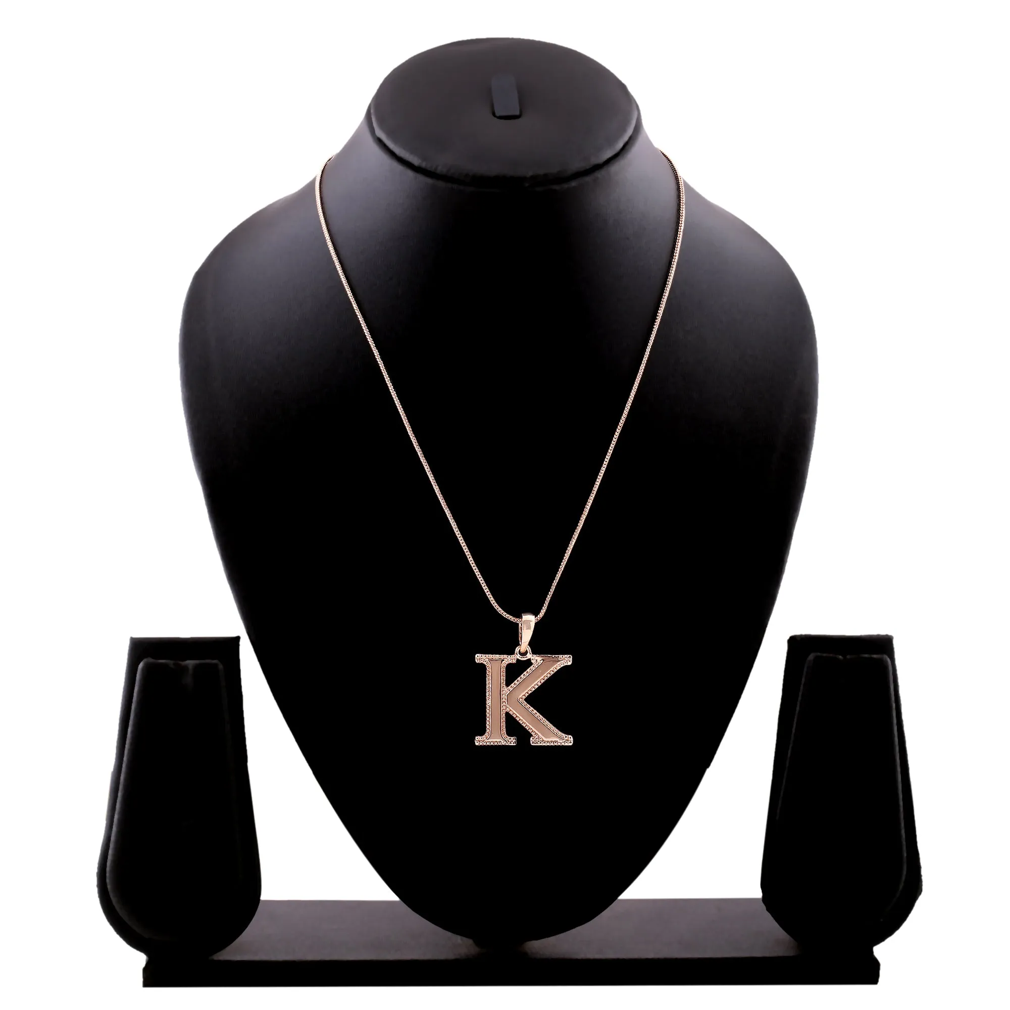 Estele - Charm K Rosegold Pendant