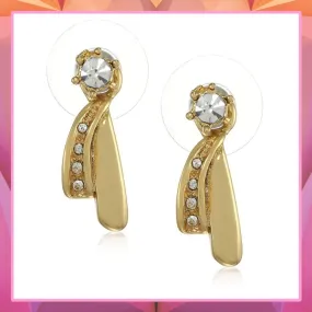 Estele Gold Plated daily Wear Stud Earrings For Girls & Women