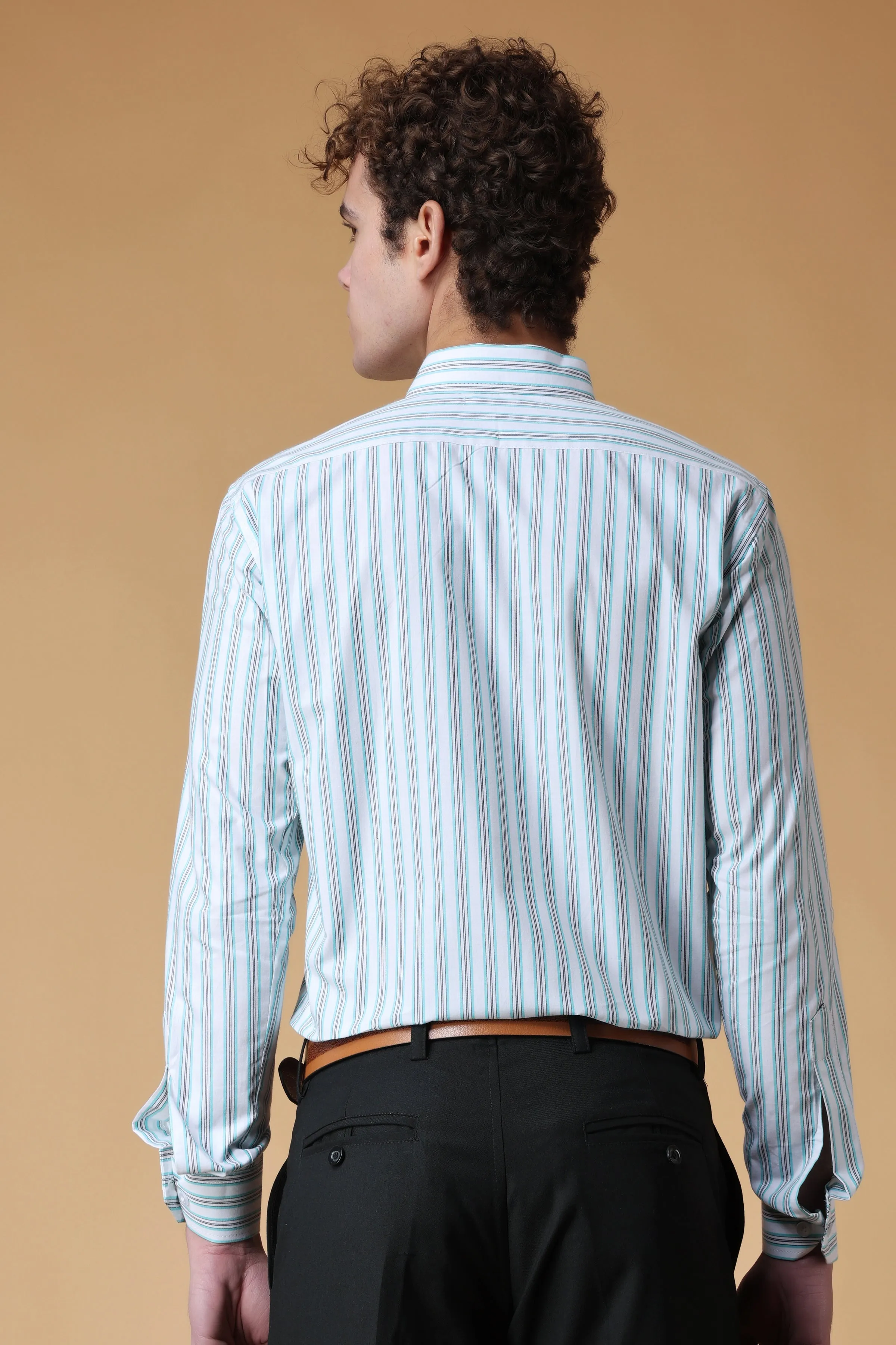 Eternal Sky Striped Shirt