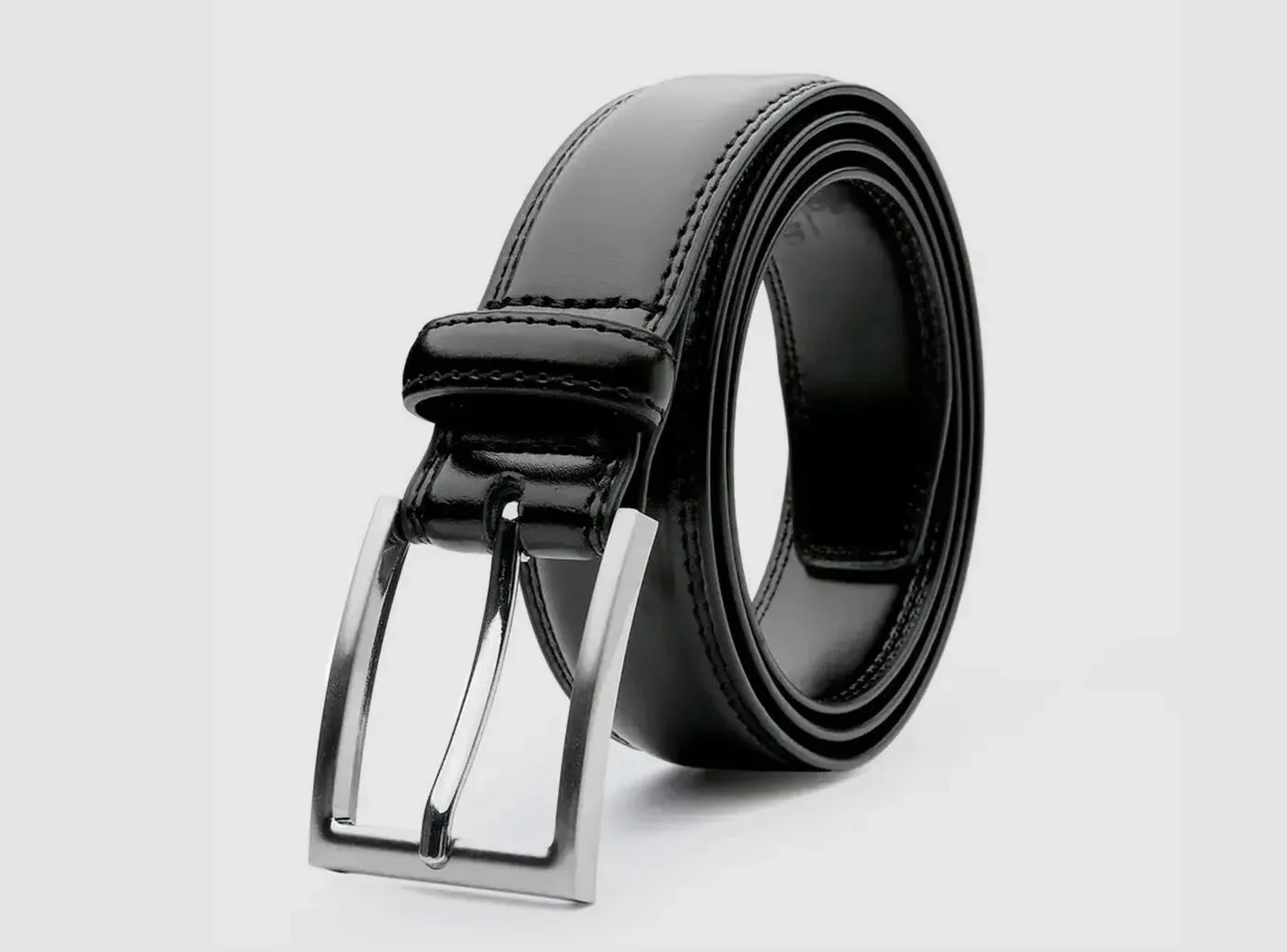 FitVille Genuine Leather Business Casual Belt