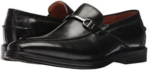 FLORSHEIM MEN'S HOLTYN BIT SLIP-ON LOAFER, BLACK, 8.5 3E US