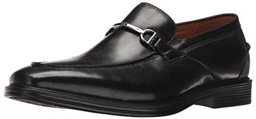 FLORSHEIM MEN'S HOLTYN BIT SLIP-ON LOAFER, BLACK, 8.5 3E US