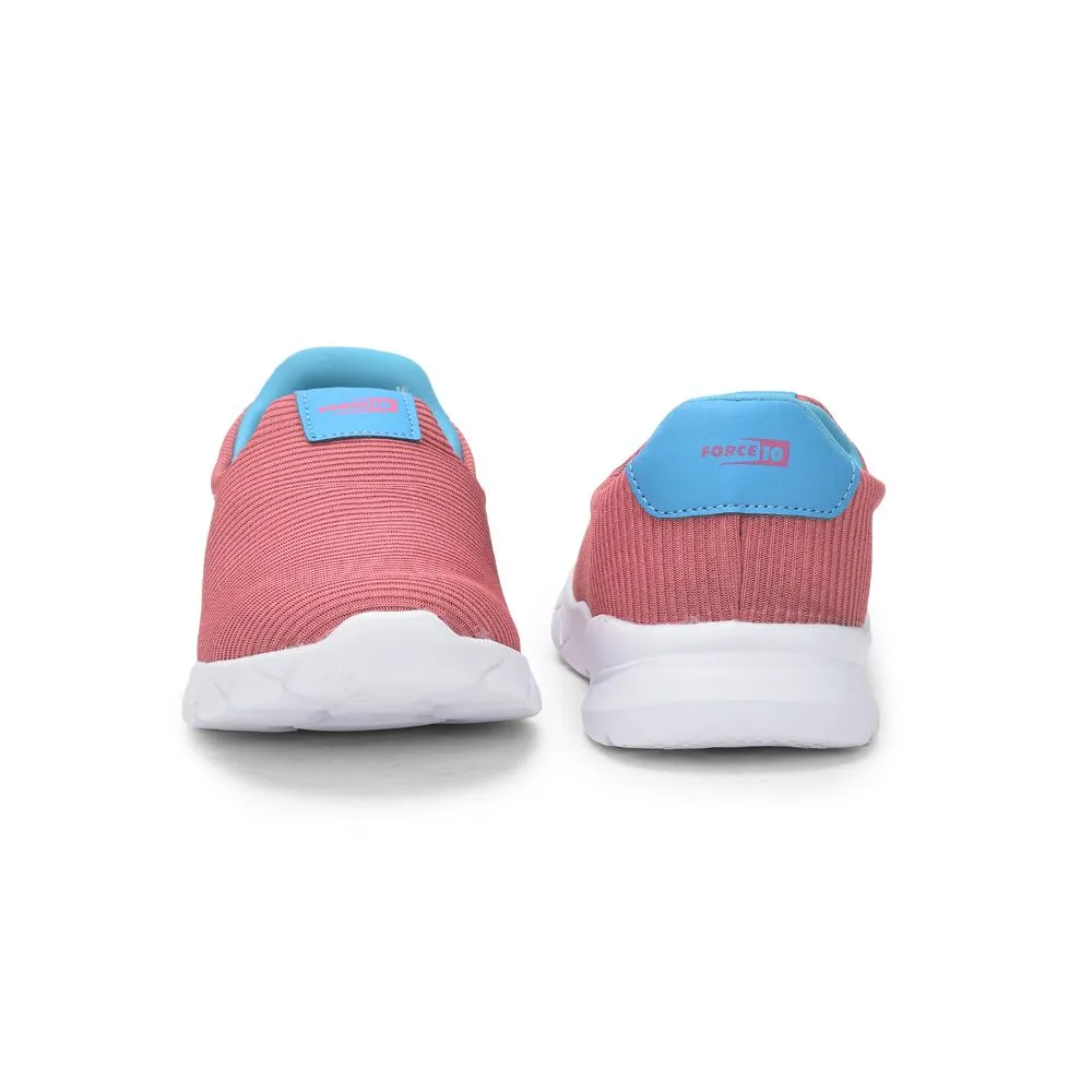 Force 10 Sports Shoes For Ladies ( Pink ) Mady By Liberty