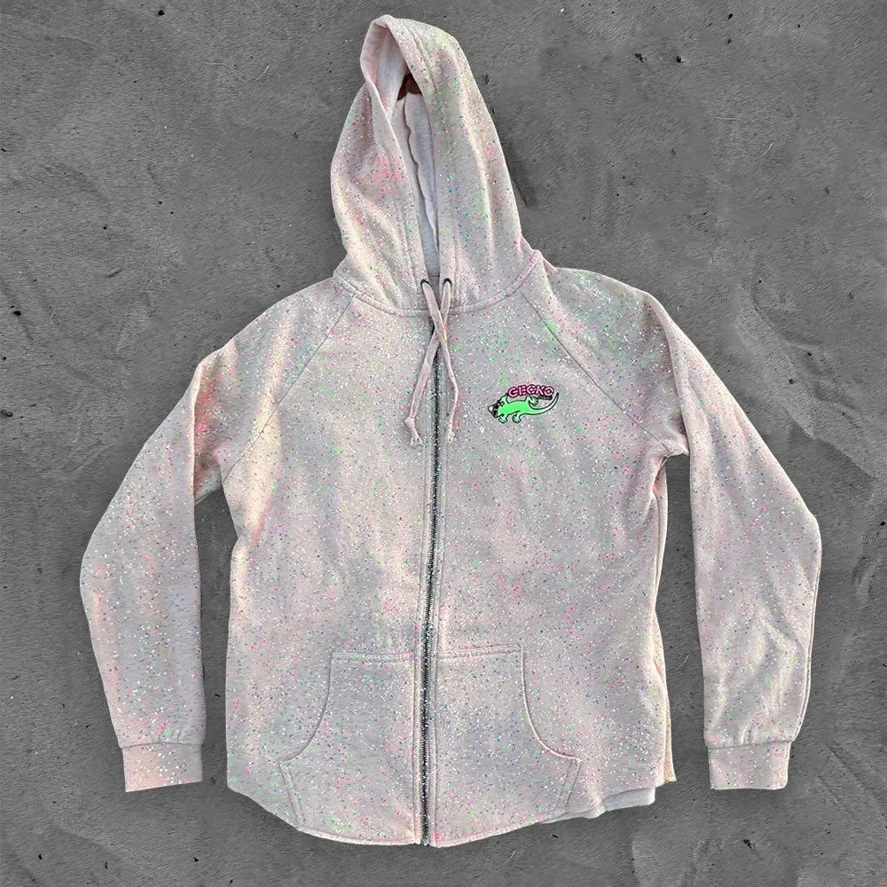 Glow Splatter Hoodie - Blush (Women)