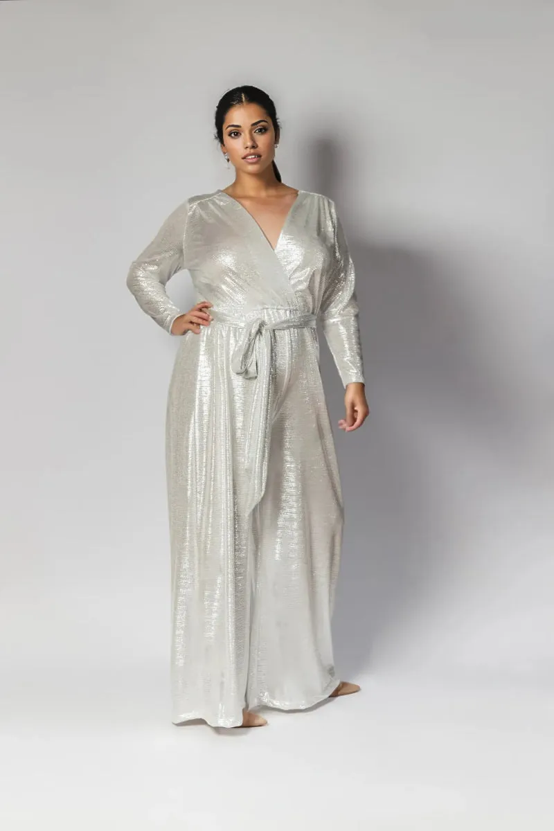 Helena Jumpsuit Silver