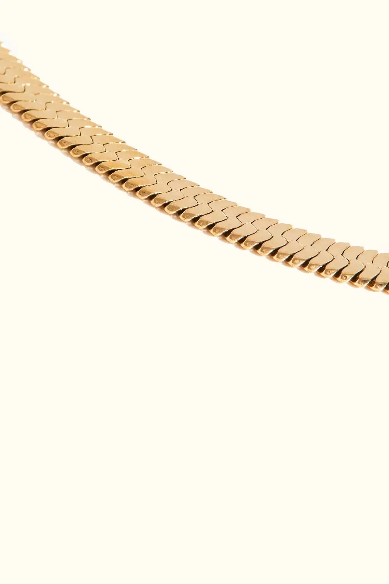 Herringbone Chain Necklace