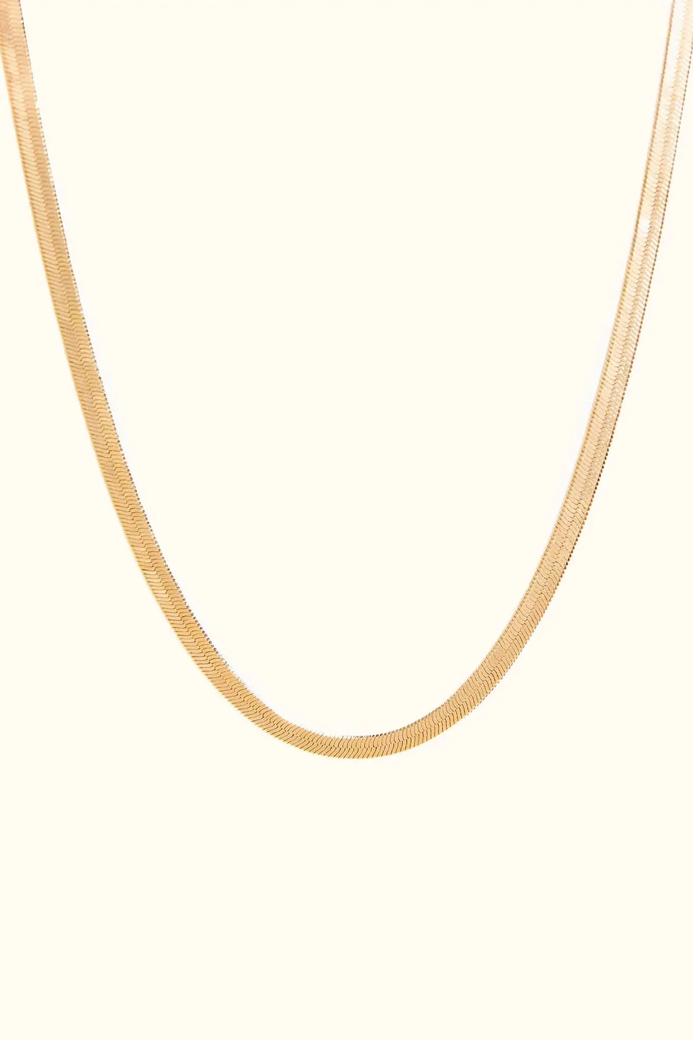 Herringbone Chain Necklace