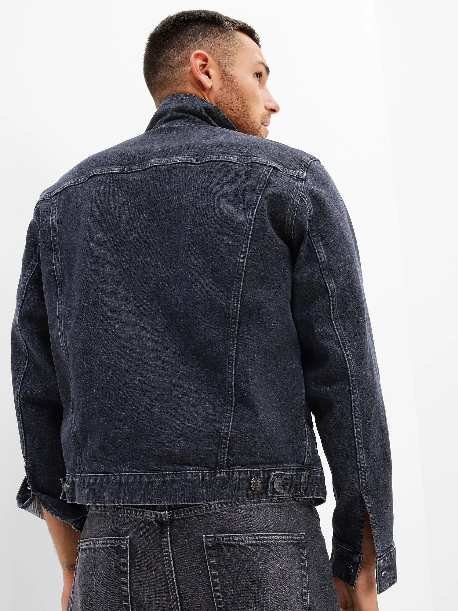 Icon Denim Jacket with Washwell