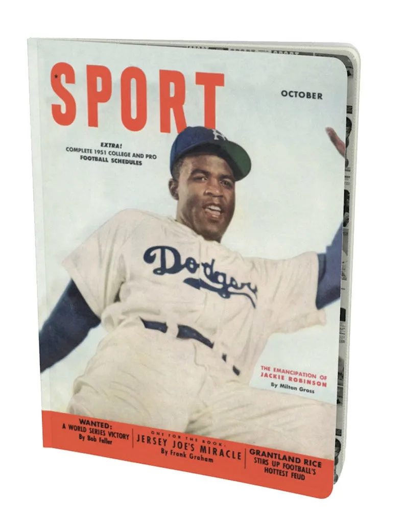 Jackie Robinson October 1951 SPORT Notebook