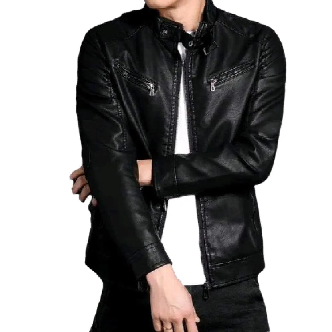 Leather Biker Jacket