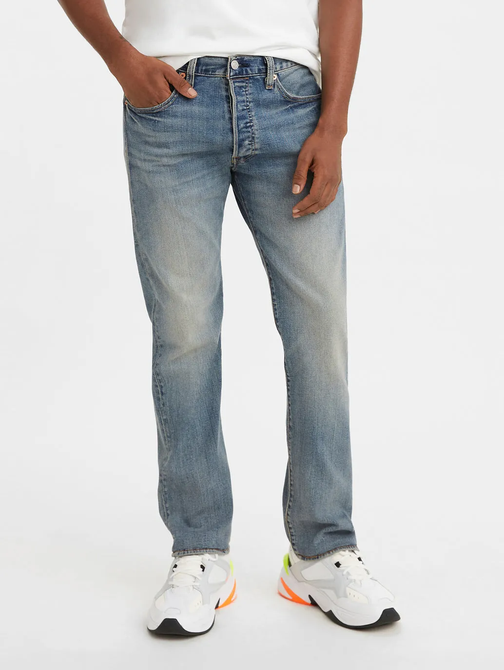 Men's 501 Blue Regular Fit Jeans