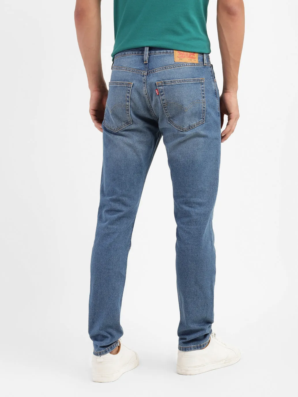 Men's 512 Blue Slim Tapered Fit Jeans