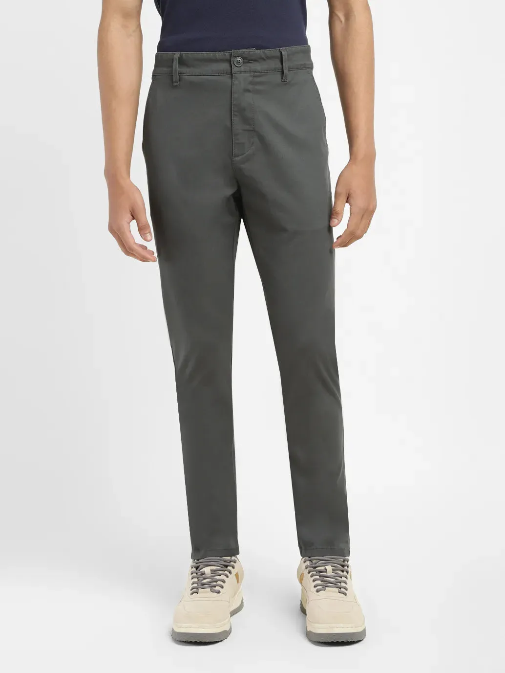 Men's 512 Grey Slim Tapered Fit Chinos