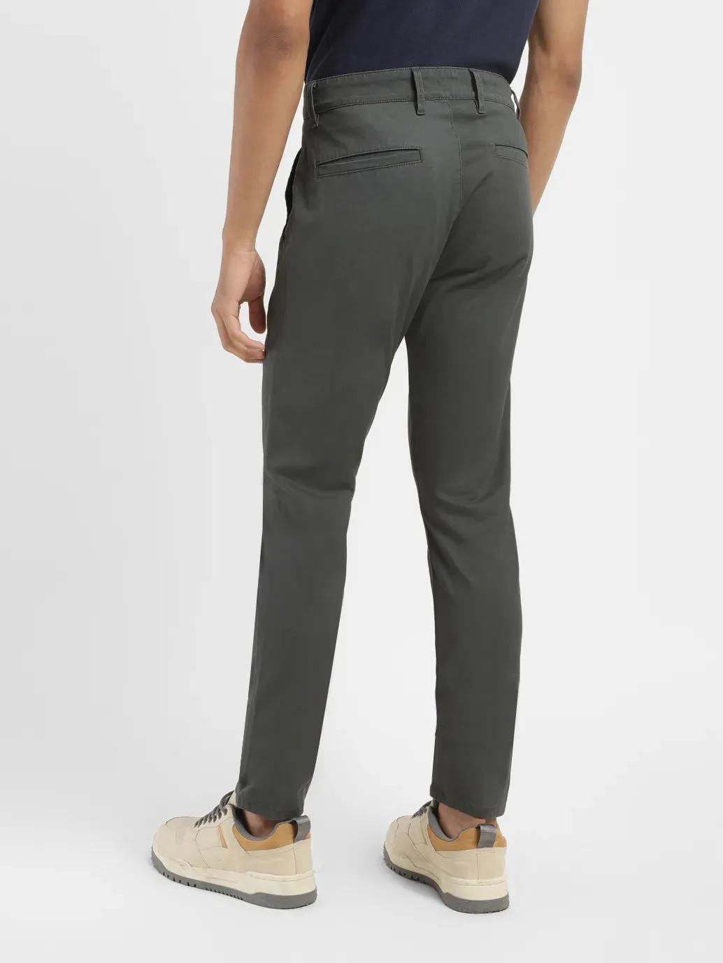 Men's 512 Grey Slim Tapered Fit Chinos