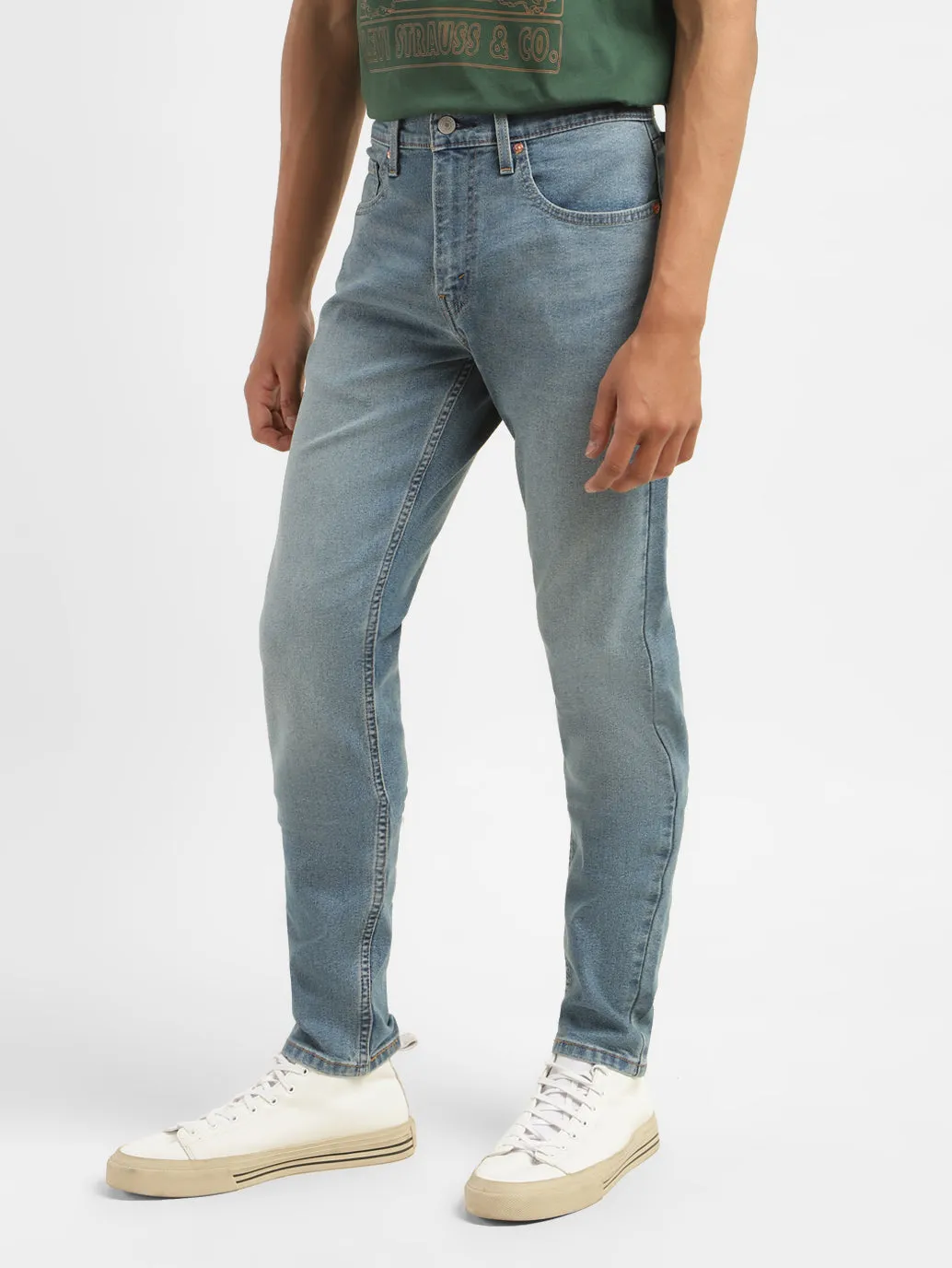 Men's 512 Light Blue Slim Tapered Fit Jeans