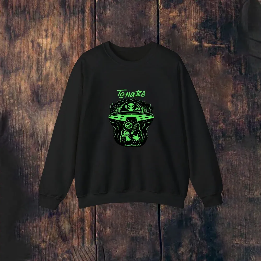 Mens Alien Long Sleeve Sweatshirt