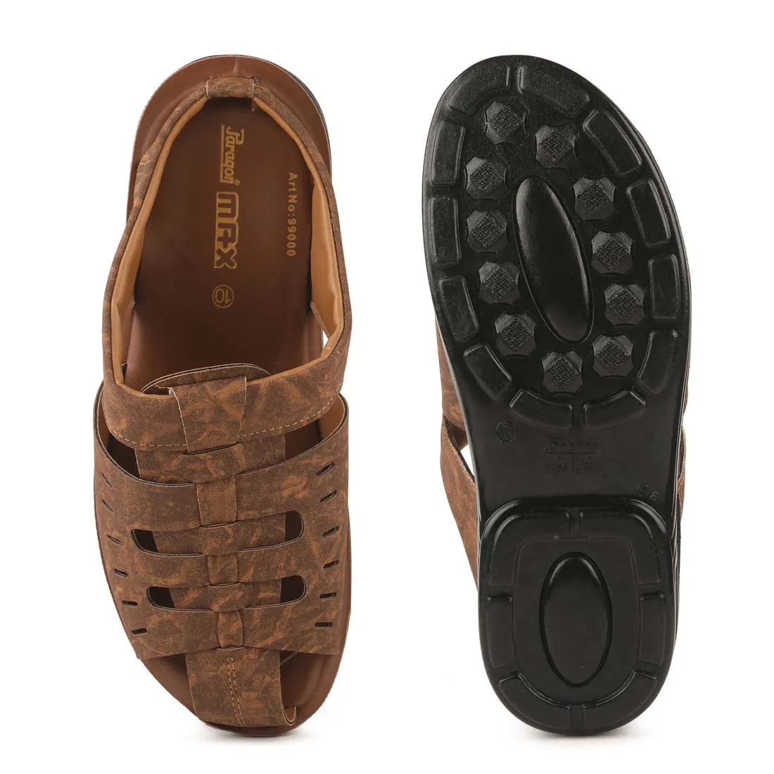 Men's Brown Max Sandals