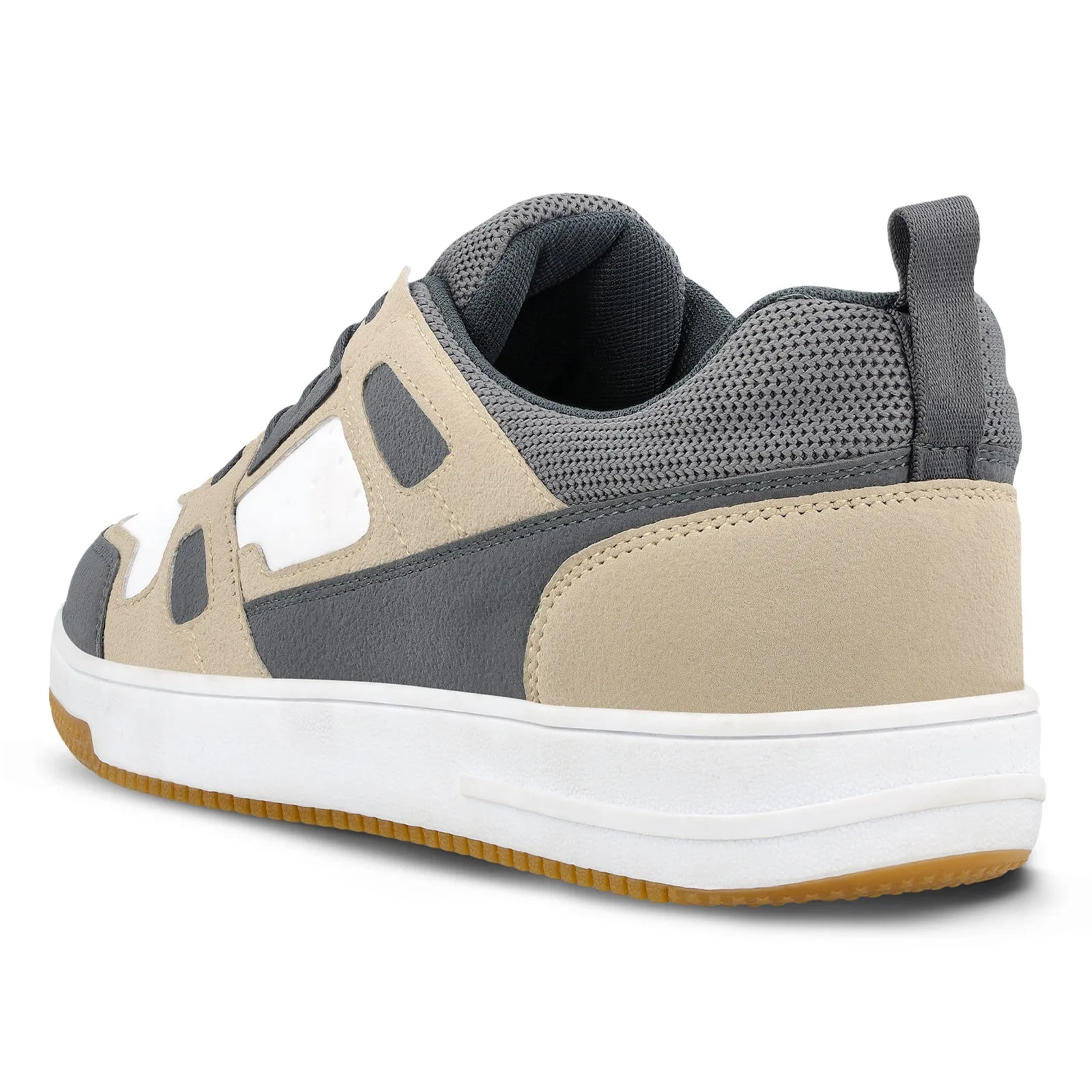 Men's Casual Sneakers - WY3344 Grey Beige