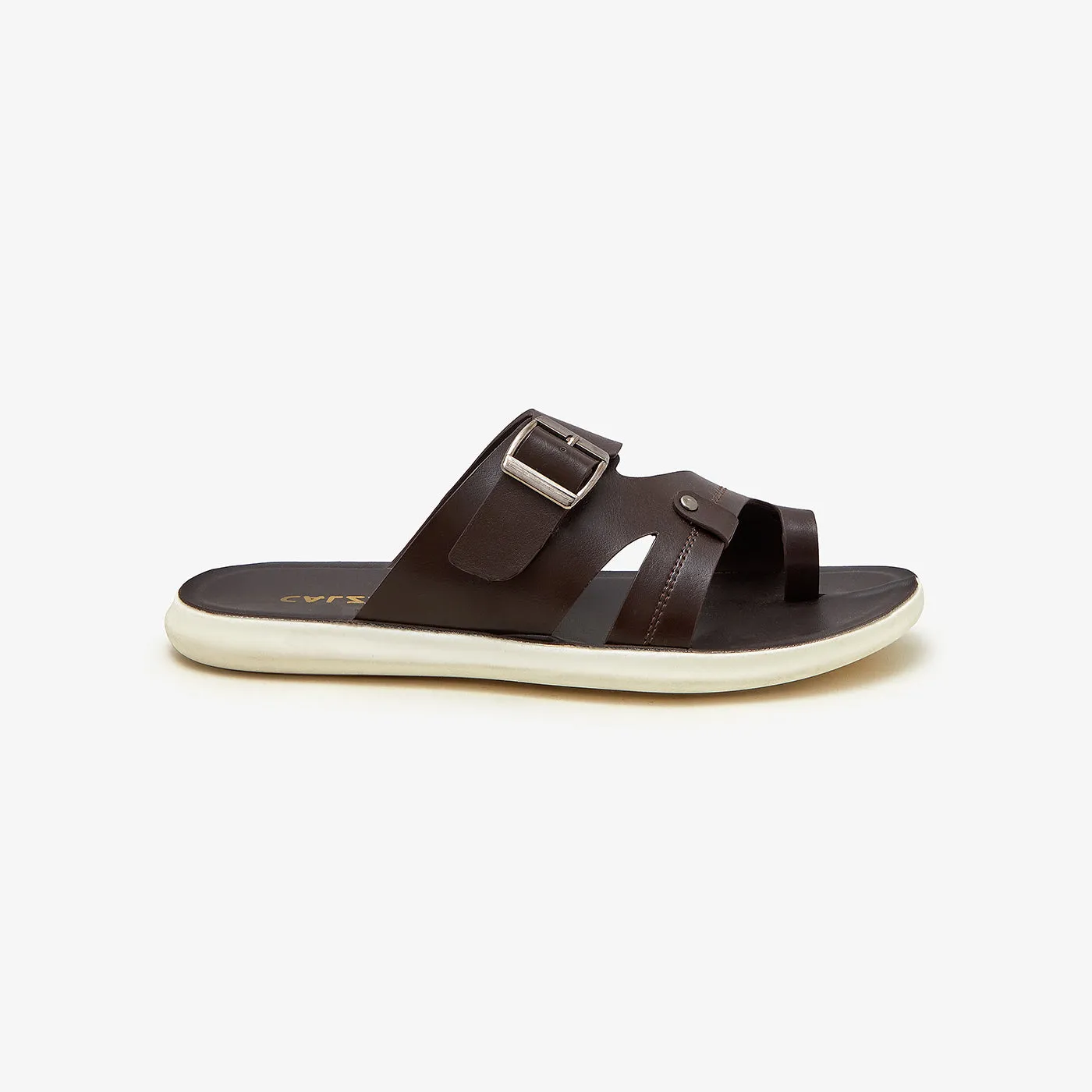 Men's Side Buckled Chappals