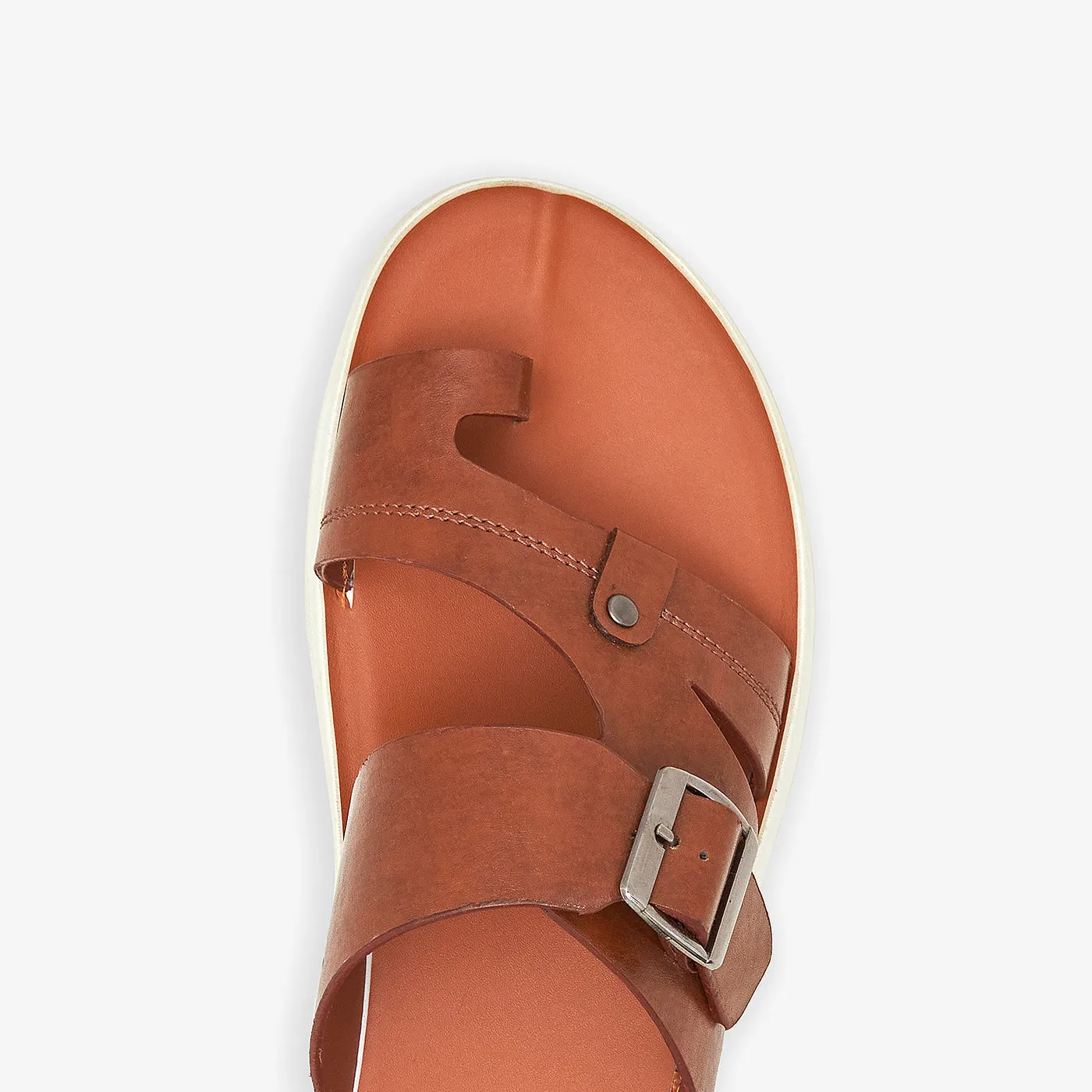 Men's Side Buckled Chappals